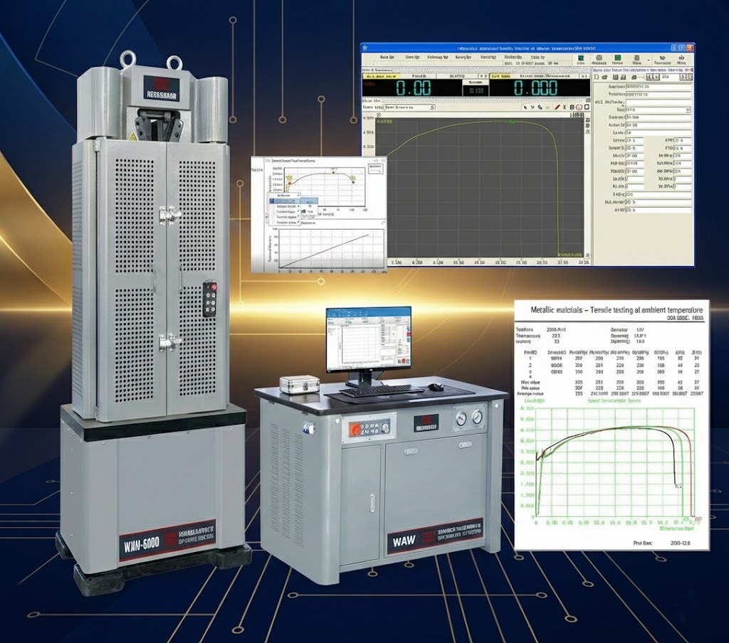 Hydraulic Universal Testing Machine | High-Force Material Test ...