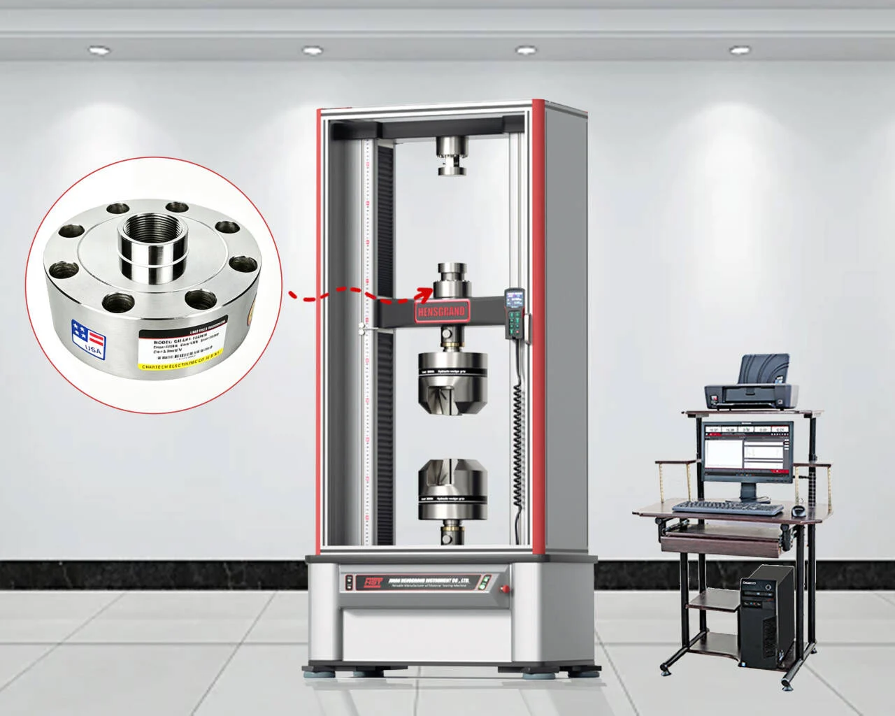 Electronic Universal Testing Machine 1