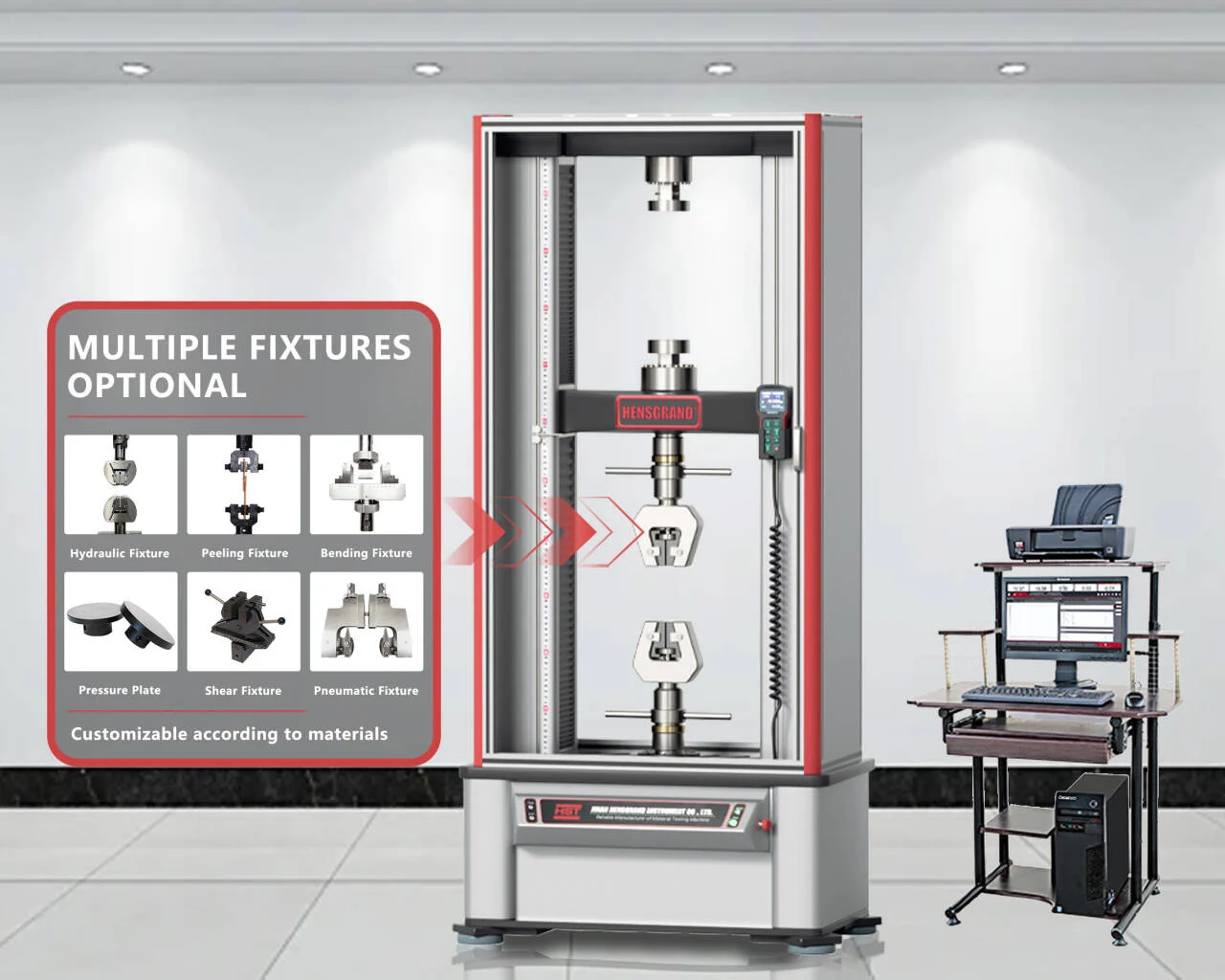 Electronic Universal Testing Machine 4